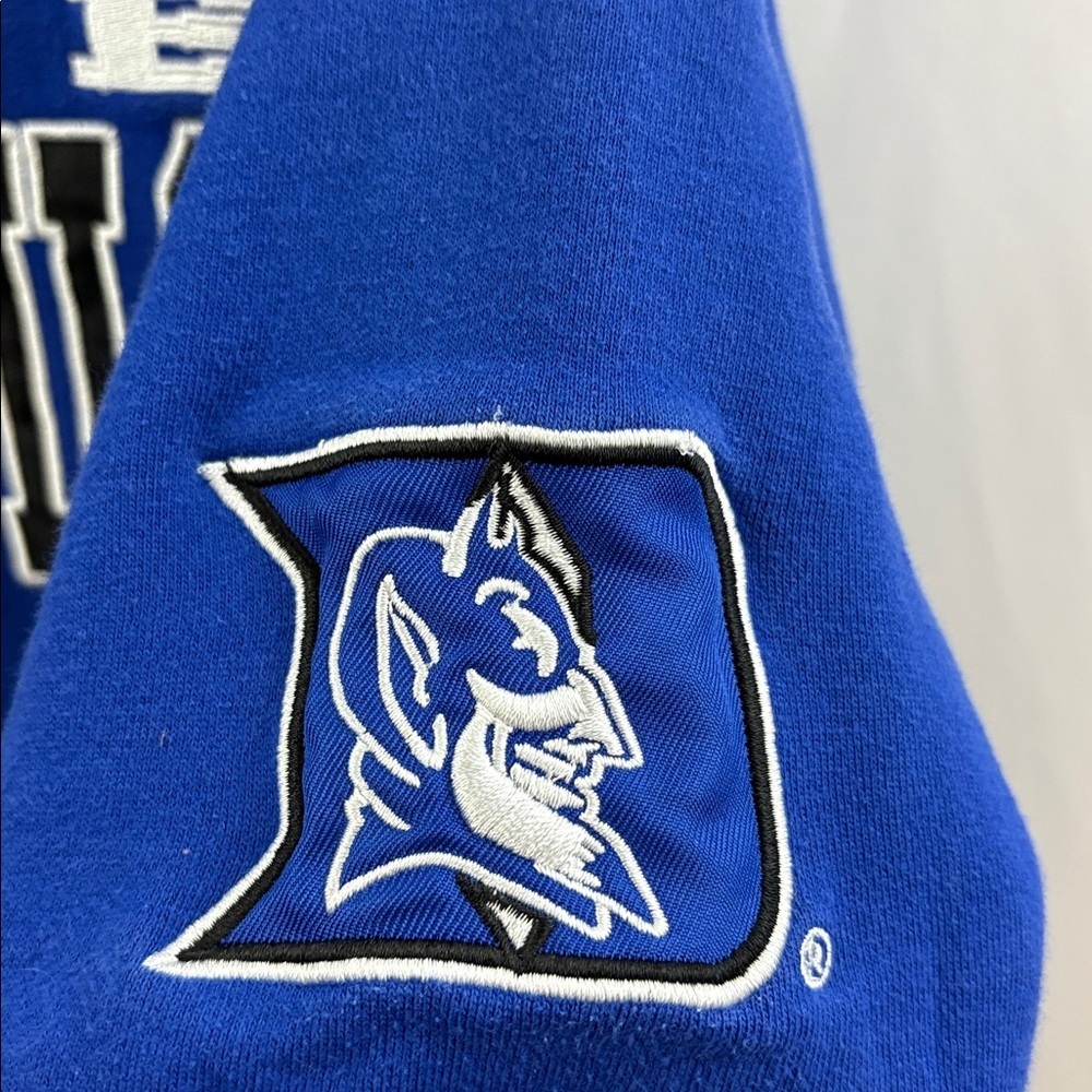 Vintage Duke University Blue Devils Hoodie Men’s Stadium Stitched Cameron - Picture 5 of 9